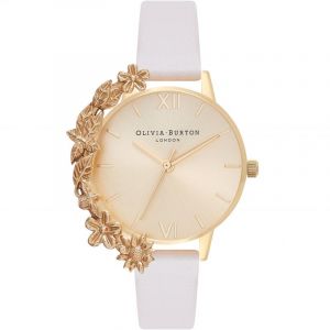 Olivia burton Montre Femme Case Cuffs Gold & Nude OB16CB10