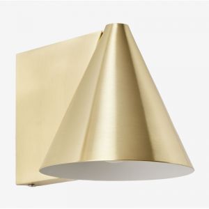 Applique Murale En Fer Bicorp Dor&eacute;