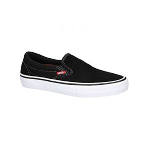 Vans Chaussures Slip-on Pro (black/white/gum) Homme Noir, Taille 44