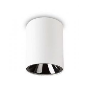 Ideal lux Plafonnier NITRO Blanc LED 15W Rond