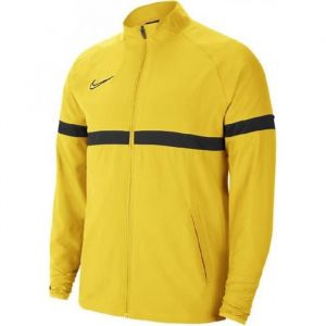Nike Veste de Football de Survêtement Tissée pour Homme, Taille L, Tour Jaune/Noir/Anthracite/Noir