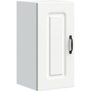 VidaXL Armoire Murale De Cuisine Kalmar Blanc Bois D'ingénierie