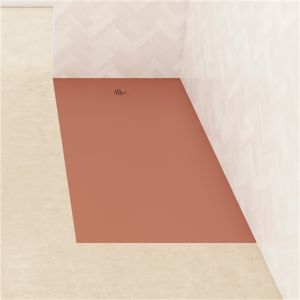 Kinedo Receveur de douche Kinesurf Nova 180x100 cm terracotta mat