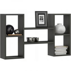 Étagère murale suspendue POLON gris anthracite