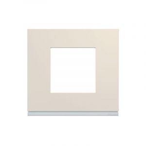 Image de Hager Plaques Gallery Dune - Plaque gallery plastique peint 1 poste dune (WXP0302)