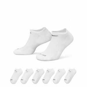 Image de Nike Chaussettes de training invisibles Everyday Plus Cushioned (6 paires) - Blanc - Taille M - Male