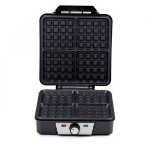 Alpina Gaufrier - Gaufres de Bruxelles - Revêtement Anti-Adhésif - 4 Gaufres - 1200 W