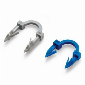 Rehau Agrafe de fixation courte bleu - 41 mm - 13406021001