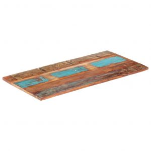 VidaXL Dessus de table rectangulaire 60x140 cm 25-27 mm Bois récupéré