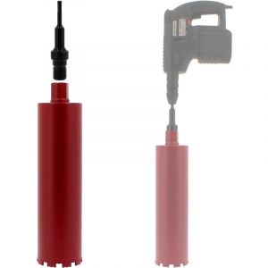 Gt Market - Couronne diamant ø 116 mm avec adaptateur pour perceuse et perforateur SDS-plus