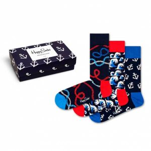 Happy socks Cruise Gift Coffret cadeau Chaussettes 3 paires SXCRU08-6500