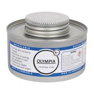 Olympia CB734 Liquides &agrave; combustion, 4 h, argent, Lot de 12