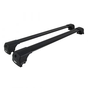 Omac Barres De Toit Transversales pour Ford Kuga 3 CX482 2020-2025 Alu Noir ABE