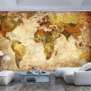 Prix Papier Peint old World Map 210 X 300 Cm