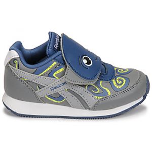 Reebok Baskets basses enfant Classic ROYAL CL JOG Gris - Taille 20,21,22,24,25,26,23 1/2,26 1/2,24 1/2