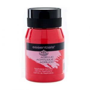 Royal & Langnickel Essentials Peinture Acrylique Rouge naphtol 500 ml