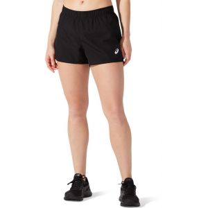 Asics " Core 4" Shorts Women, noir M Pantalons course &agrave; pied"