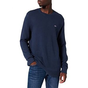 Tommy Jeans TJM Essential Pull &agrave; col Rond Sweater, Twilight Navy, XXL Homme