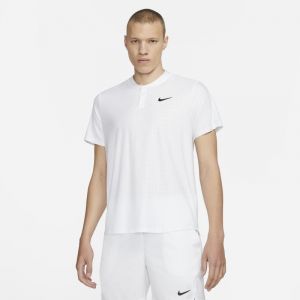 Nike Polo de tennis Court Dri-FIT Advantage pour Homme - Blanc - Taille XL - Male