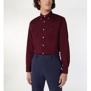 Tommy Hilfiger Chemise droite coton Rouge - Couleur Rouge - Taille L