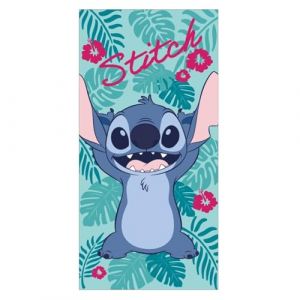 Arlis Drap De Plage Stitch Ou Serviette De Bain Stitch 70 X 140 Cm