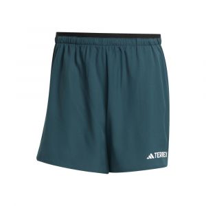 Adidas Terrex MT Light 5in Short De Running Hommes - Vert, Taille M