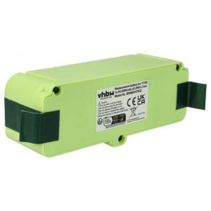 Vhbw 1x Batterie compatible avec iRobot Roomba 900, 980, 900, 980, 960, 886, 966 robot électroménager (3000mAh, 14,4V, Li-ion)