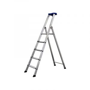 Duarib - Escabeau alu 7 marches - Hauteur max travail 3,55m - 609207-54