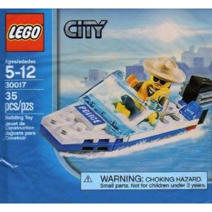 Lego 30017 - City : Bateau de la police