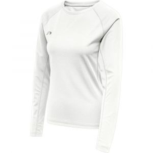 Newline T-shirt à Manches Longues Pour Femmes Course De Base S White