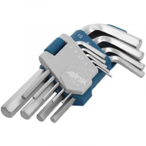 Jeu de Clés Allen Ferrestock 1,5 - 2 - 2,5 - 3 - 4 - 5 - 6 - 8 - 10 mm 9 pcs