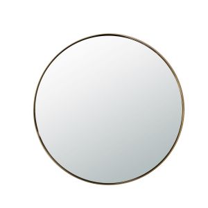 Image de Miroir rond Ø40 en laiton or