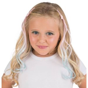 Ruedelafete Set de 2 Barrettes Coeur avec mèche cheveux