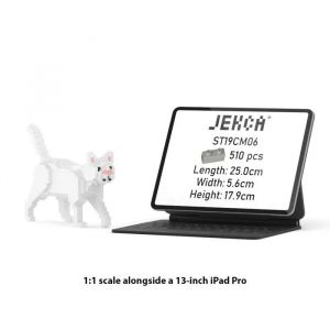 Blocs de construction - JEKCA - Mini Chat - 510 pi&egrave;ces - Plastique - 14 ans et plus