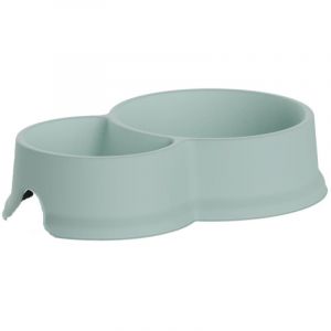 Plastiken Double Mangeoire De 0,3 Et 0,65l Couleur Menthe 20144 Hommes
