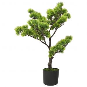 Image de VidaXL Bonsaï de pin artificiel avec pot 60 cm Vert - Vert