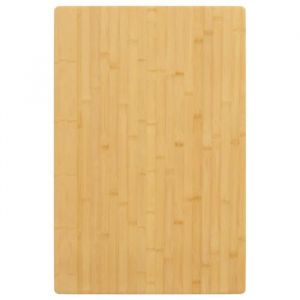 VidaXL Dessus de table 60x100x1,5 cm bambou