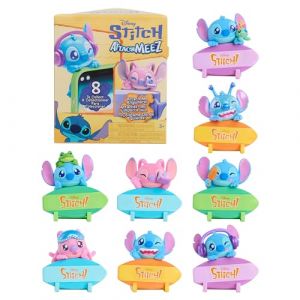 Disney Stitch Attachmeez Figurine &agrave; Collectionner 5 cm, Bo&icirc;te Myst&egrave;re, S&rsquo;Attache aux Tasses, Livres, Tablettes et Plus, Jouet pour Fans, Collectionneurs et Enfants d&egrave;s 3 Ans &ndash; Just Play