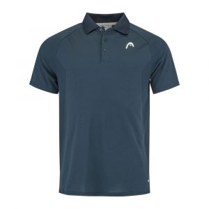 Head VETEMENTS Performance Polo Navy Blue