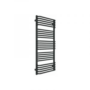 Sèche-serviette électrique noir de 780mm de haut et 500mm de large - 400 Watt - POL780/500E8N