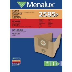 Menalux 2585 P - 4 sacs pour aspirateurs