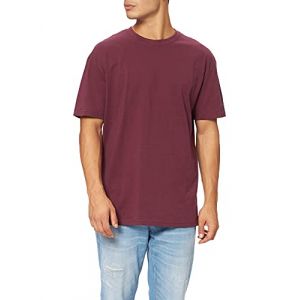 Urban classics Heavy Oversized, taille L, homme, bordeaux