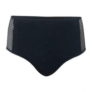 Athena Culotte midi pour fuites urinaires noir en coton