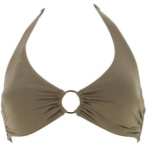 Haut de maillot de bain femme triangle armature anneau
