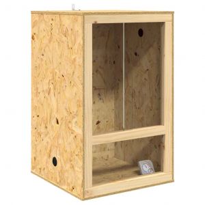 VidaXL Terrarium Marron 50 X 50 X 80 Cm Osb