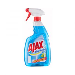 Image de Spray nettoyant vitres AJAX triples action carton de 12 flacons 750 ml 8714789751658