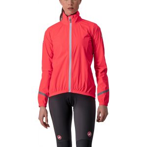 Castelli Emergency 2 Veste de pluie Femme, rose L Vestes route