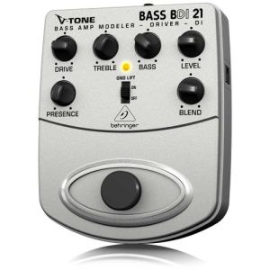 Behringer Bass BDI 21 V Tone - Préamplificateur basse à modélisation analogique