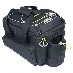Basil Miles Mik Sacoche pour Porte-Bagages Mixte-Adulte, Chaux Noir, 9-36L