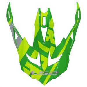 Ls2 Visière MX700 Gammax Jaune Vert